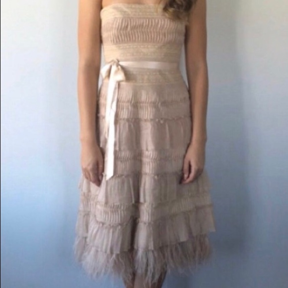 BCBG Maxazria Strapless Dress